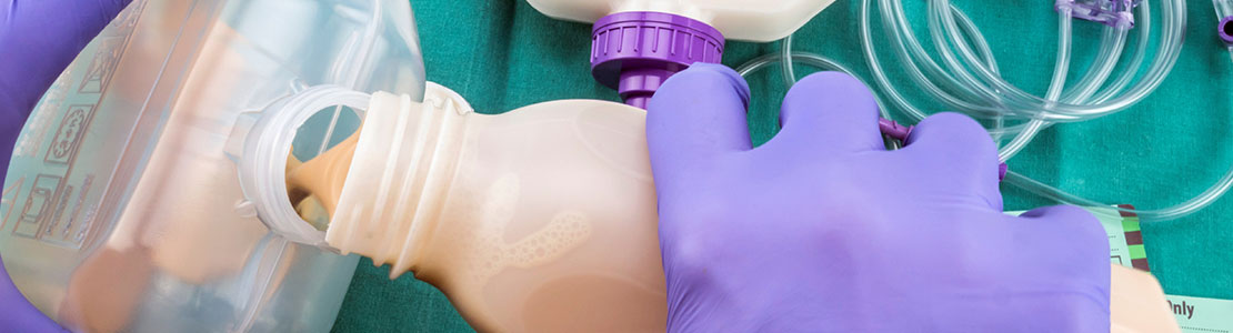 Bottles of Enteral Feeding Formulas