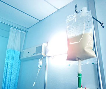 Pouch of Enteral Feeding Formulas