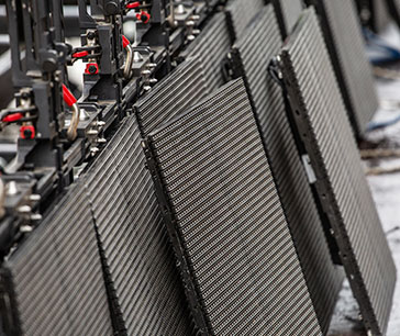 LED Video Wall Display Lines