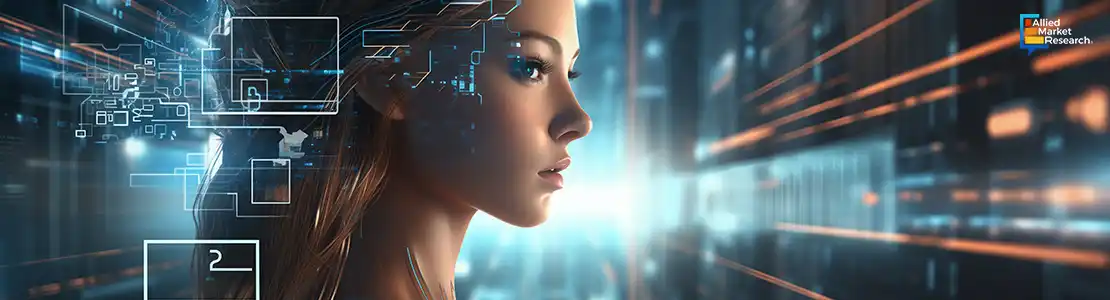 Banner Image Showing Virtual Girl Photo