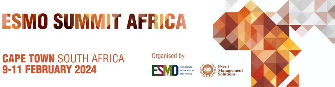 ESMO Summit Africa 2024 Cape Town Banner