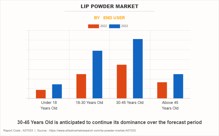 Lip Powder Market by End User