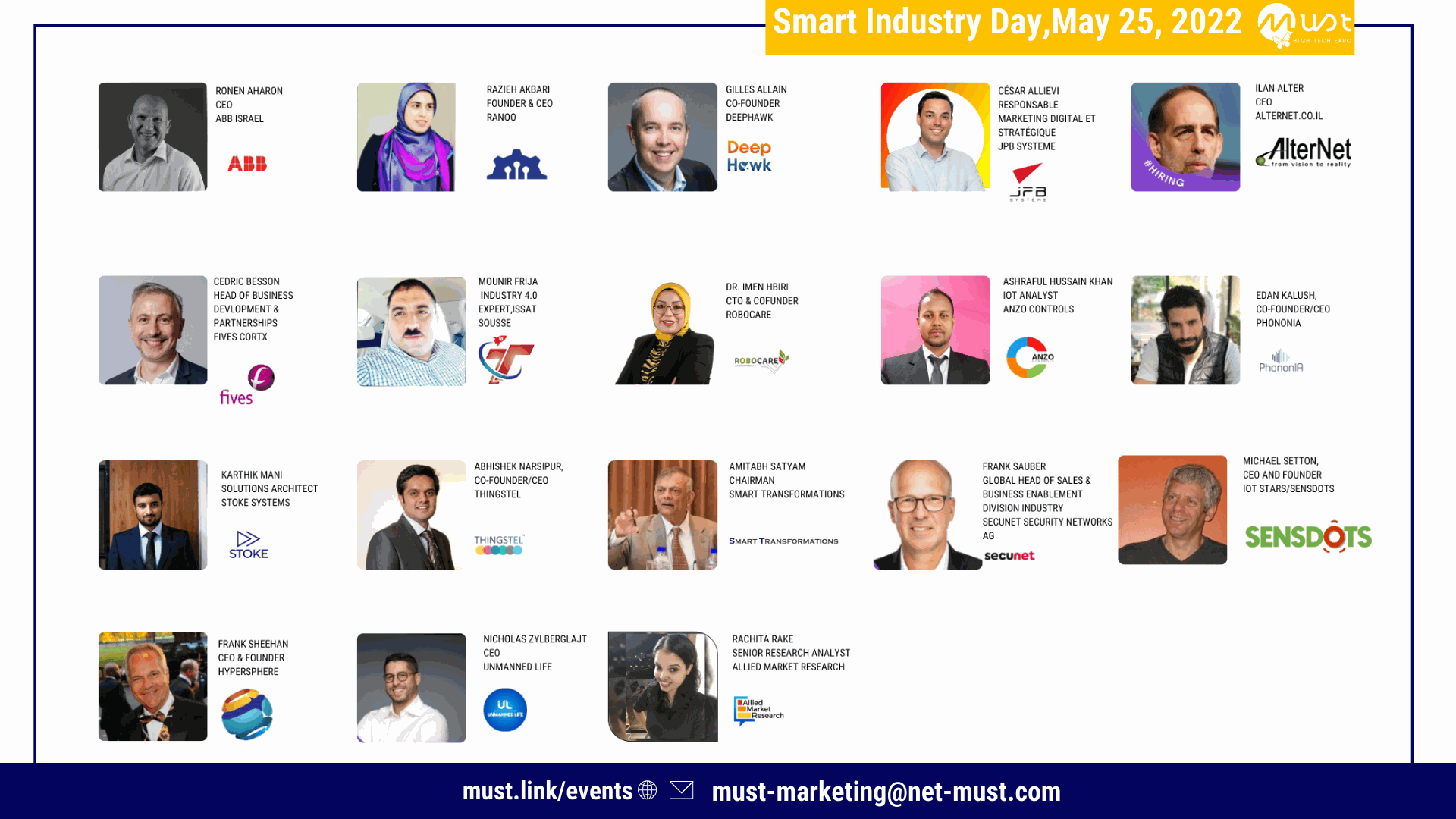10) Smart Industry speakers	