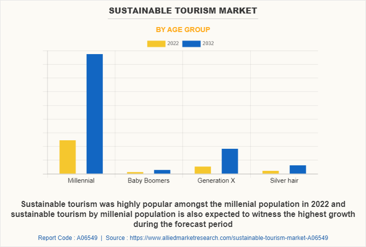 Sustainable Tourism Market by Age Group