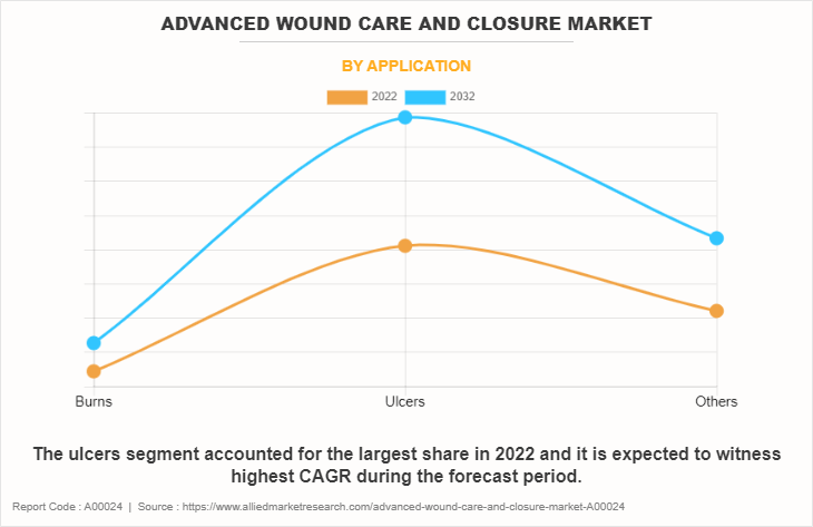 Advanced Wound Care and Closure Market by Application