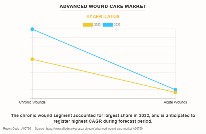 Advanced Wound Care Market by Application