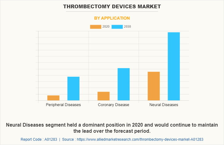 Thrombectomy Devices Market by Application