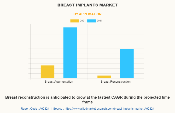 Breast Implants Market by Application