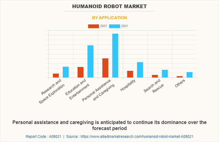 Humanoid Robot Market by Application