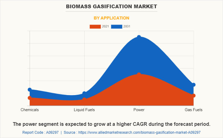 Biomass Gasification Market by Application