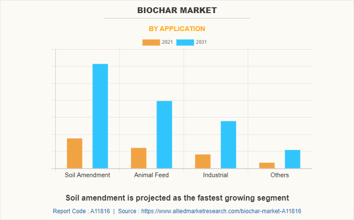 Biochar Market by Application