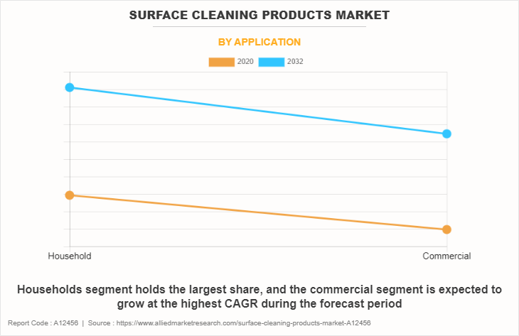 Surface Cleaning Products Market by Application
