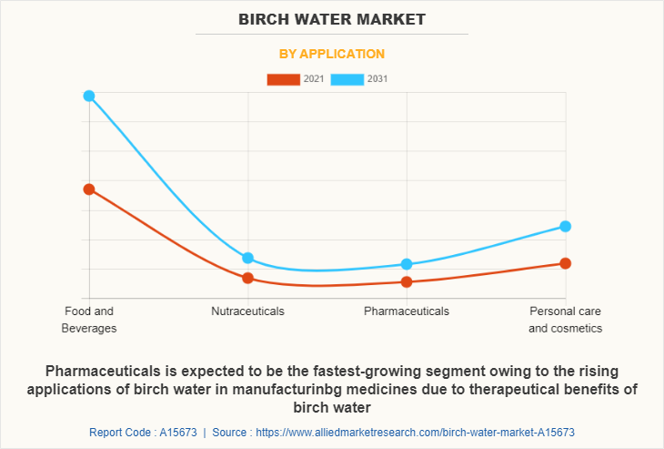 Birch Water Market by Application