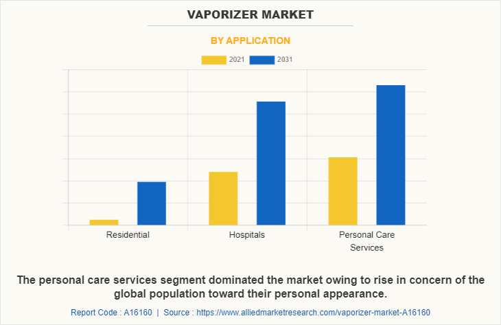 Vaporizer Market by Application