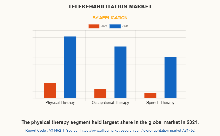 Telerehabilitation Market by Application