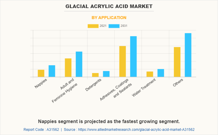 Glacial Acrylic Acid Market by Application
