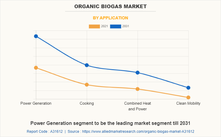 Organic Biogas Market by Application