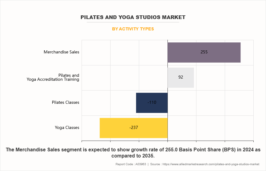 Pilates & Yoga Studios Market by Activity Types