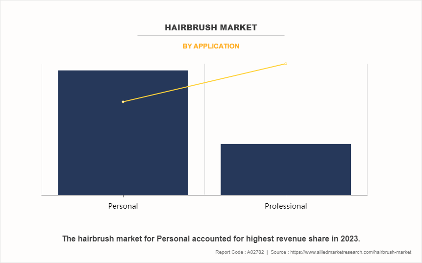 Hairbrush Market by Application