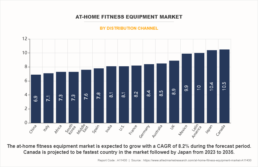 At-Home Fitness Equipment Market by Distribution Channel