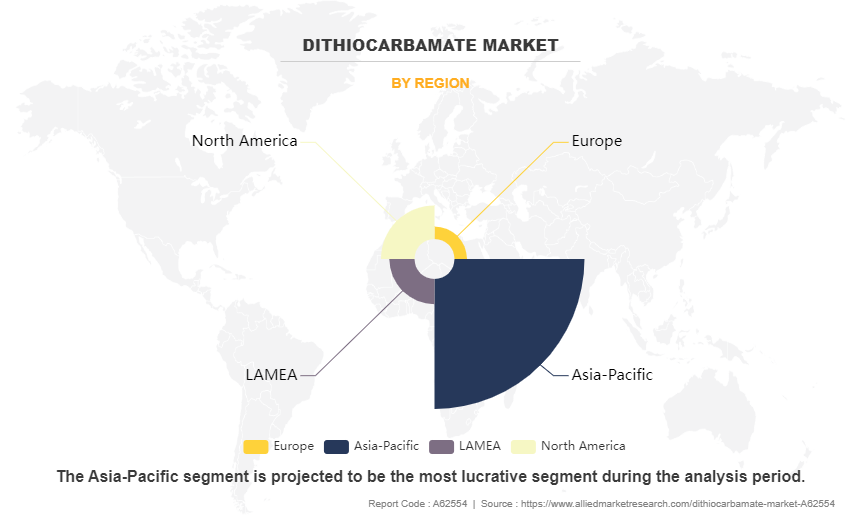 Dithiocarbamate Market by Region
