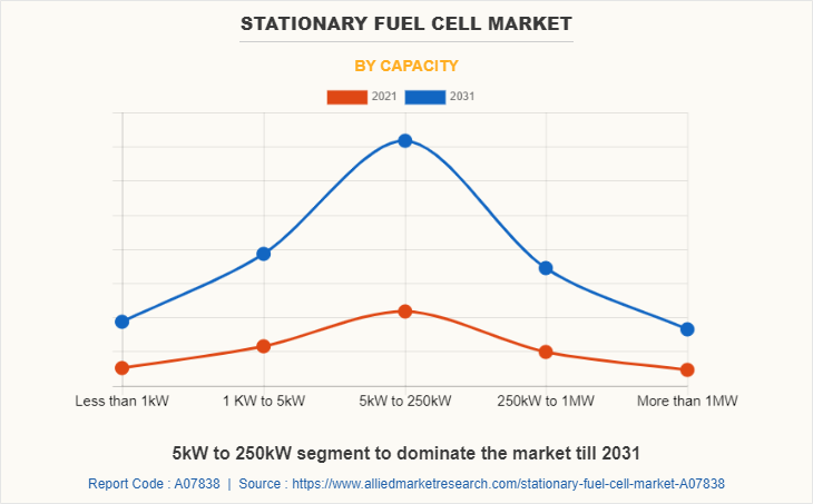 Stationary Fuel Cell Market by Capacity