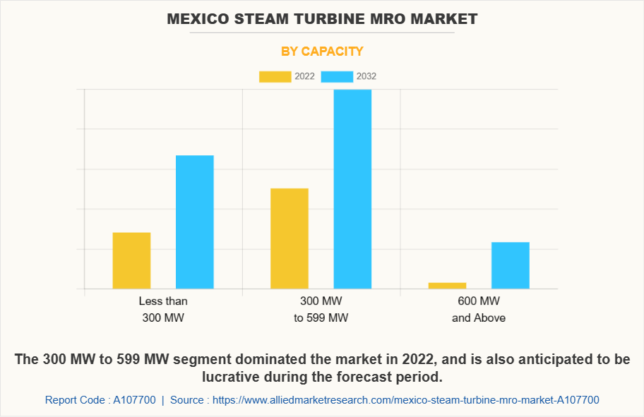 Mexico Steam Turbine MRO Market by Capacity