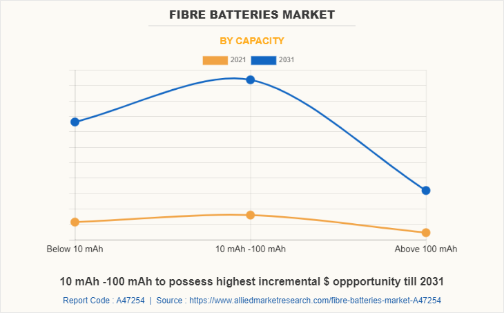 Fibre Batteries Market by Capacity
