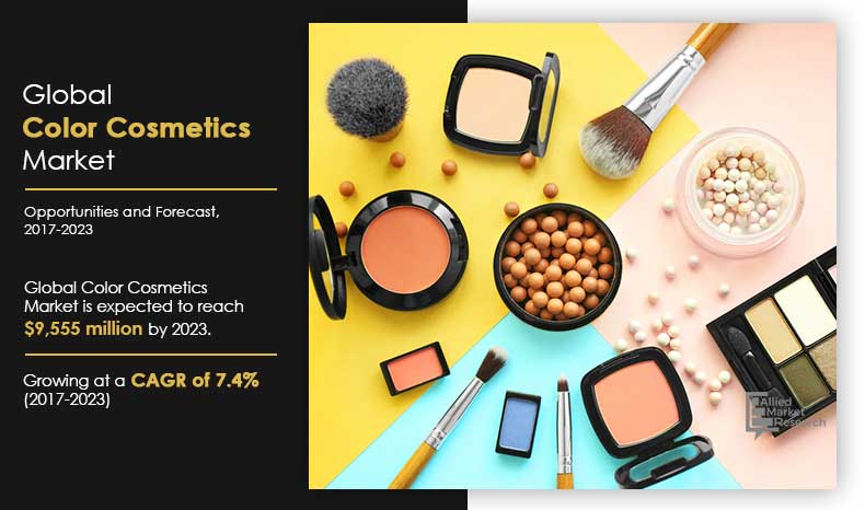 Color-Cosmetics-Market,-2017-2023	