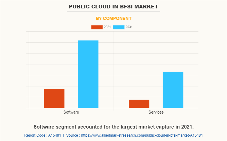 Public Cloud in BFSI Market by Component