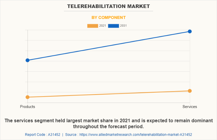 Telerehabilitation Market by Component