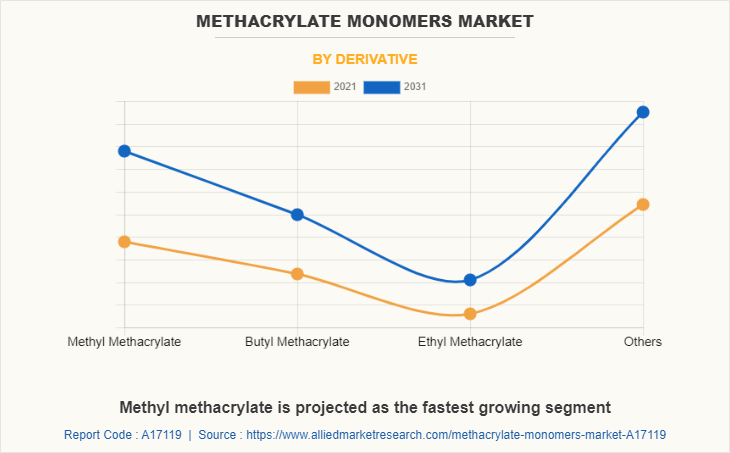 Methacrylate Monomers Market by Derivative