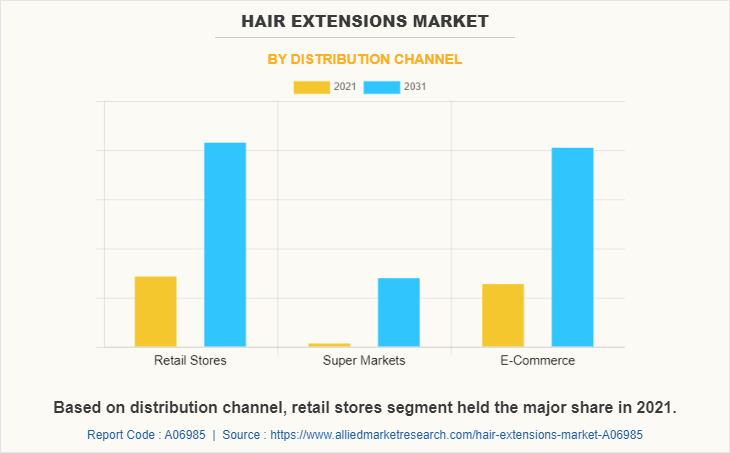 Hair Extensions Market by Distribution Channel