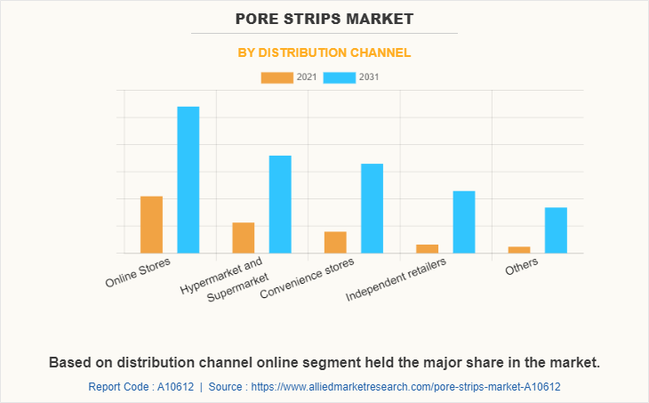 Pore Strips Market by Distribution Channel