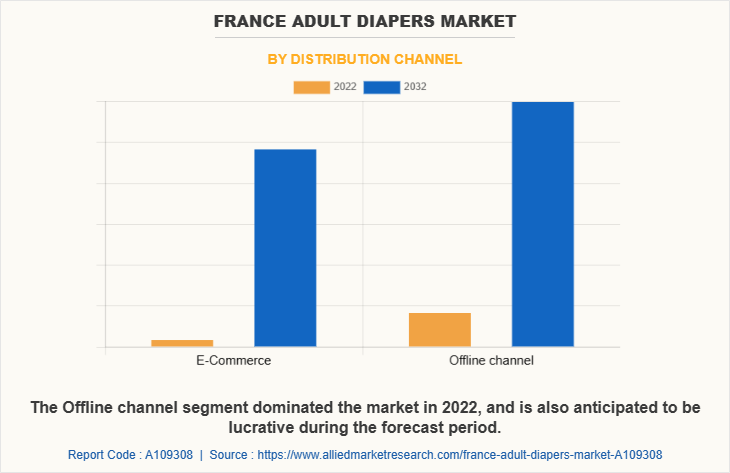France Adult Diapers Market by Distribution channel