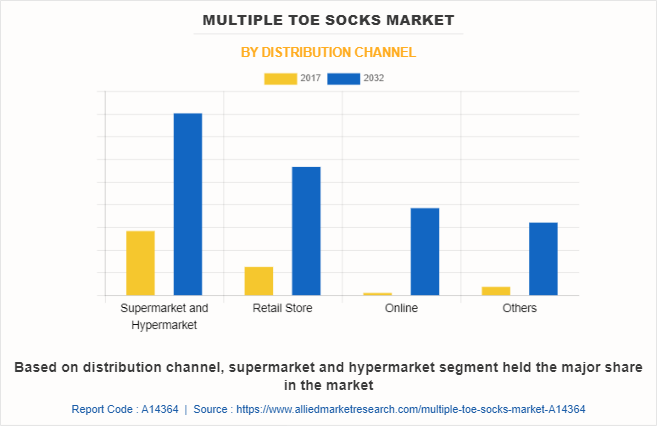 Multiple Toe Socks Market by Distribution Channel