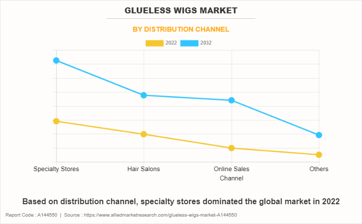Glueless Wigs Market by Distribution Channel