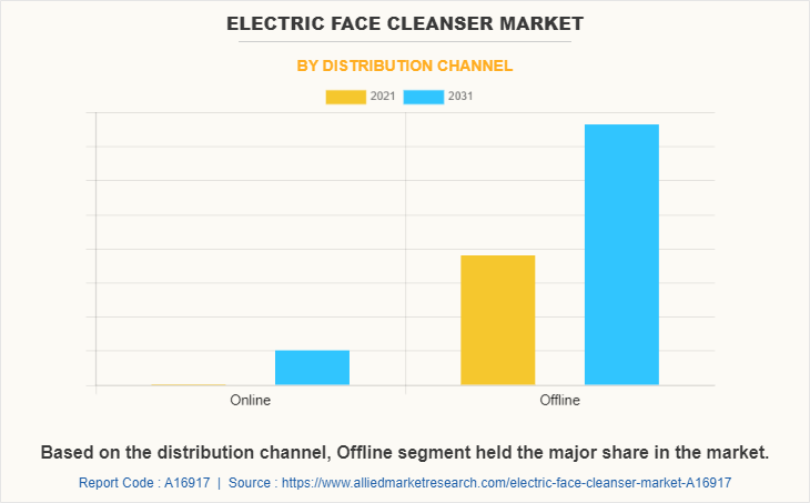 Electric Face Cleanser Market by Distribution Channel