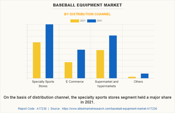 Baseball Equipment Market by Distribution Channel