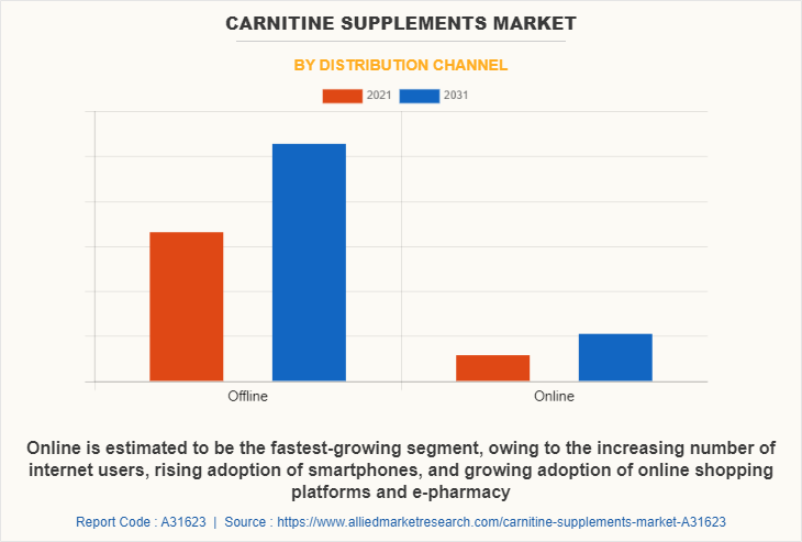 Carnitine Supplements Market by Distribution Channel