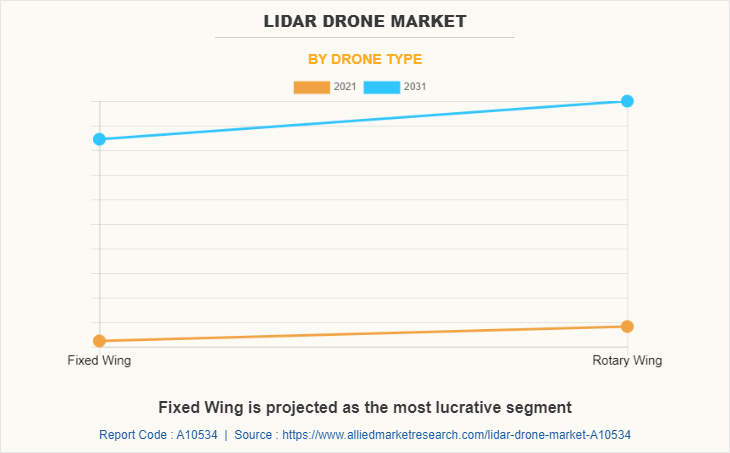 LiDAR drone Market by Drone Type