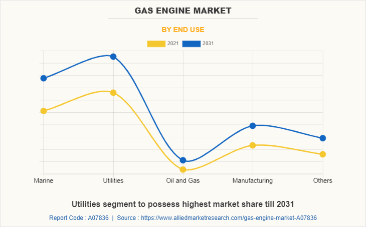 Gas Engine Market by End Use