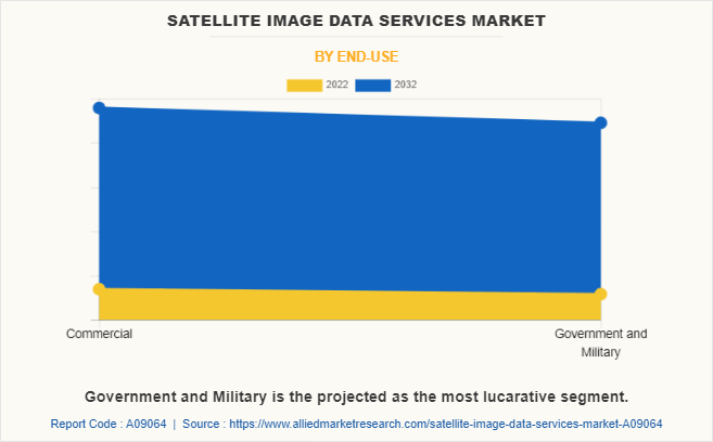 Satellite Image Data Services Market by End-Use