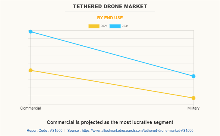 Tethered Drone Market by End Use