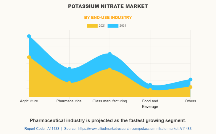 Potassium Nitrate Market by End-Use Industry