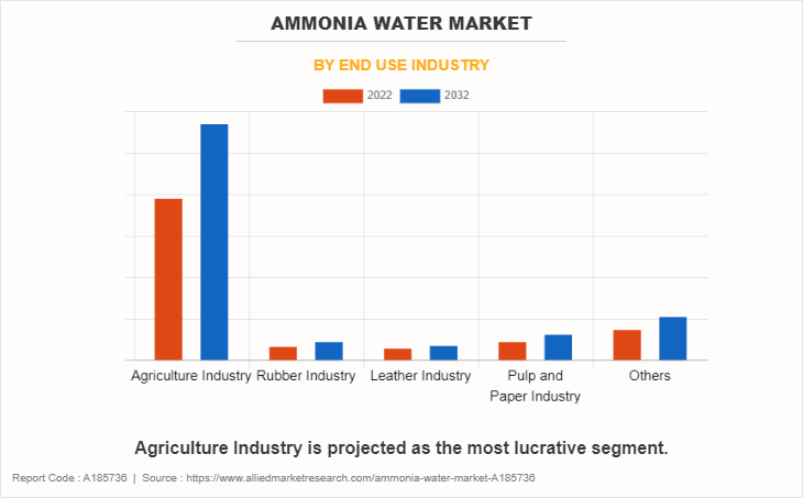 Ammonia Water Market by End Use Industry