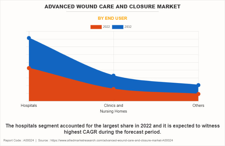 Advanced Wound Care and Closure Market by End User