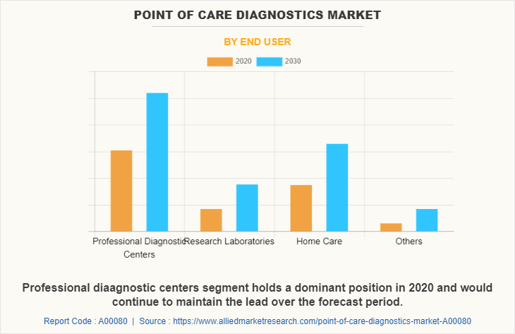 Point of Care Diagnostics Market by End User