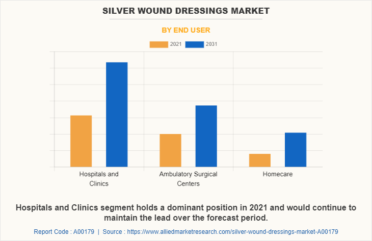 Silver Wound Dressings Market by End User