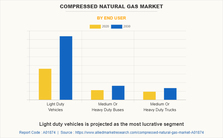 Compressed Natural Gas Market by End User